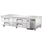 True TRCB-79-HC - Chef Base, (4) drawers, stainless steel front/sides